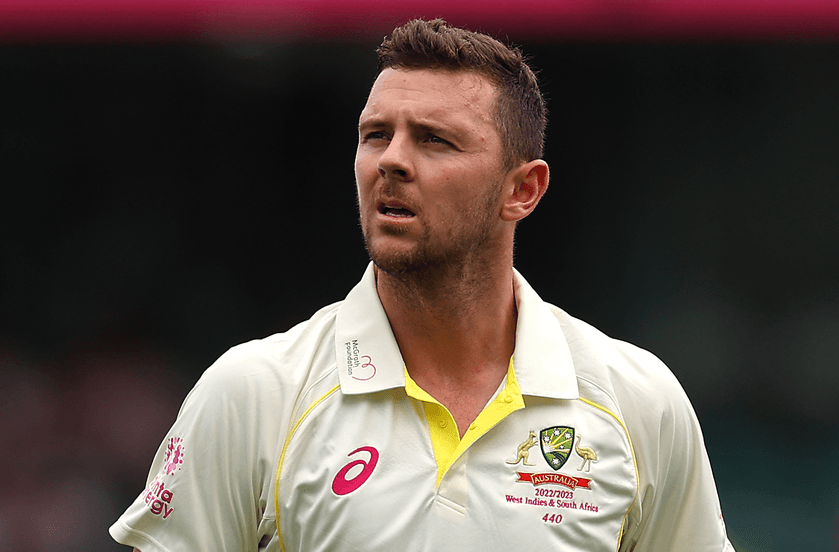 हेजलउडले भारतविरुद्धको पहिलो टेस्ट गुमाउने