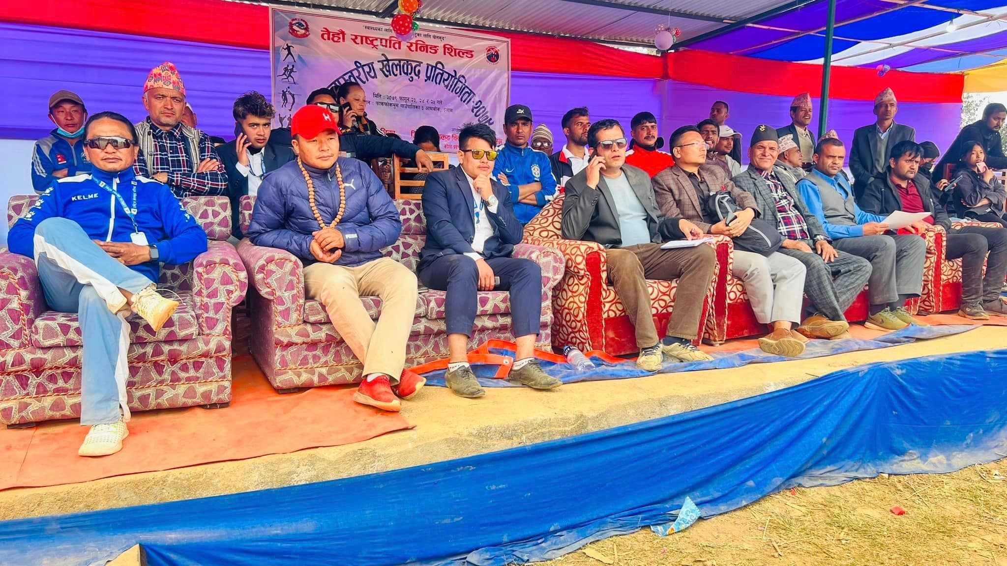 इलाम नगरपालिकालाई राष्ट्रपति रनिङ शिल्डको उपाधि