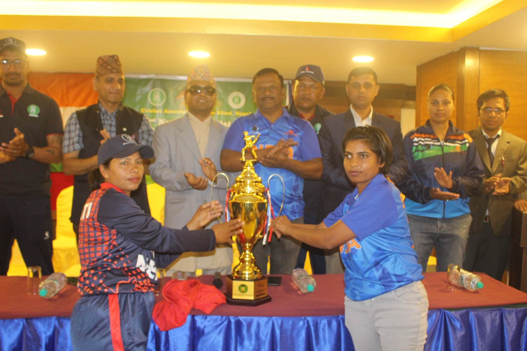 नेपाल-भारत दृष्टिविहीन महिला क्रिकेट भोलिबाट