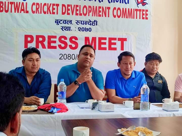 बुटवलमा मेयर कप क्रिकेट हुने