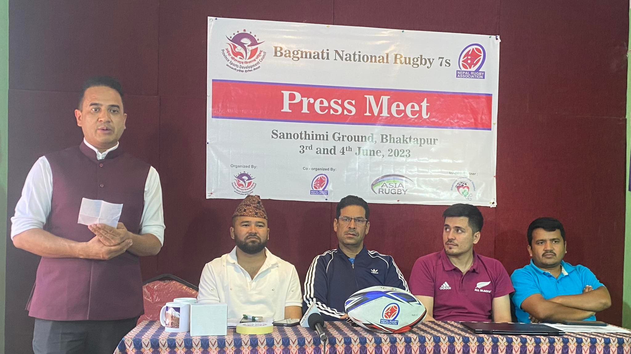 बागमती राष्ट्रिय रग्बी सेभेन्स आइतबारबाट