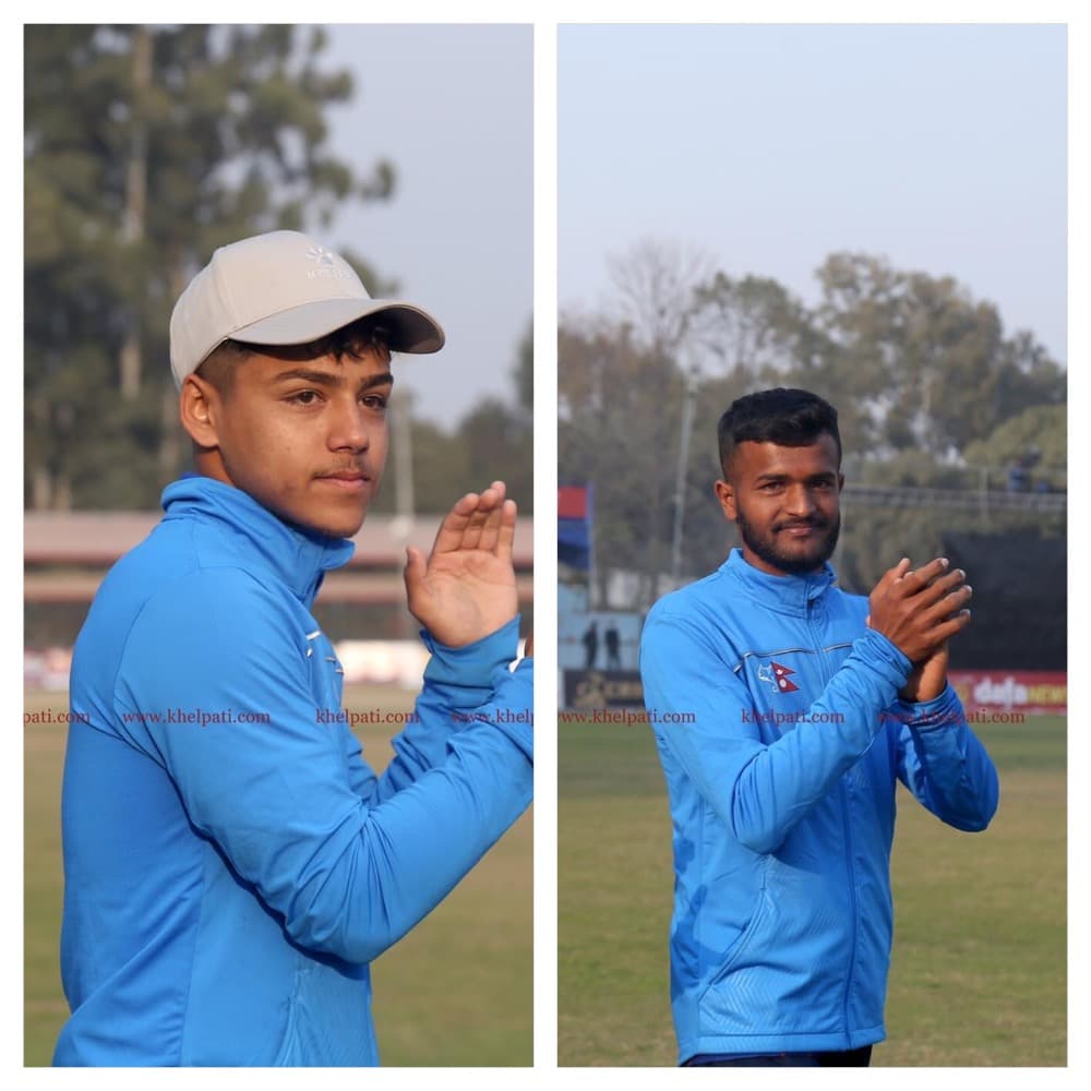 मौसम र प्रतिश पहिलो पटक राष्ट्रिय टोलीमा