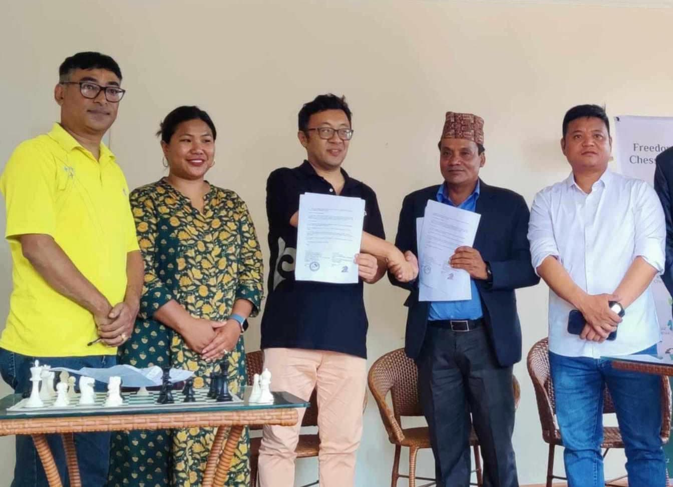 काजकिस्तान र नेपालबीच उच्चस्तरीय चेस प्रशिक्षण सम्झौता