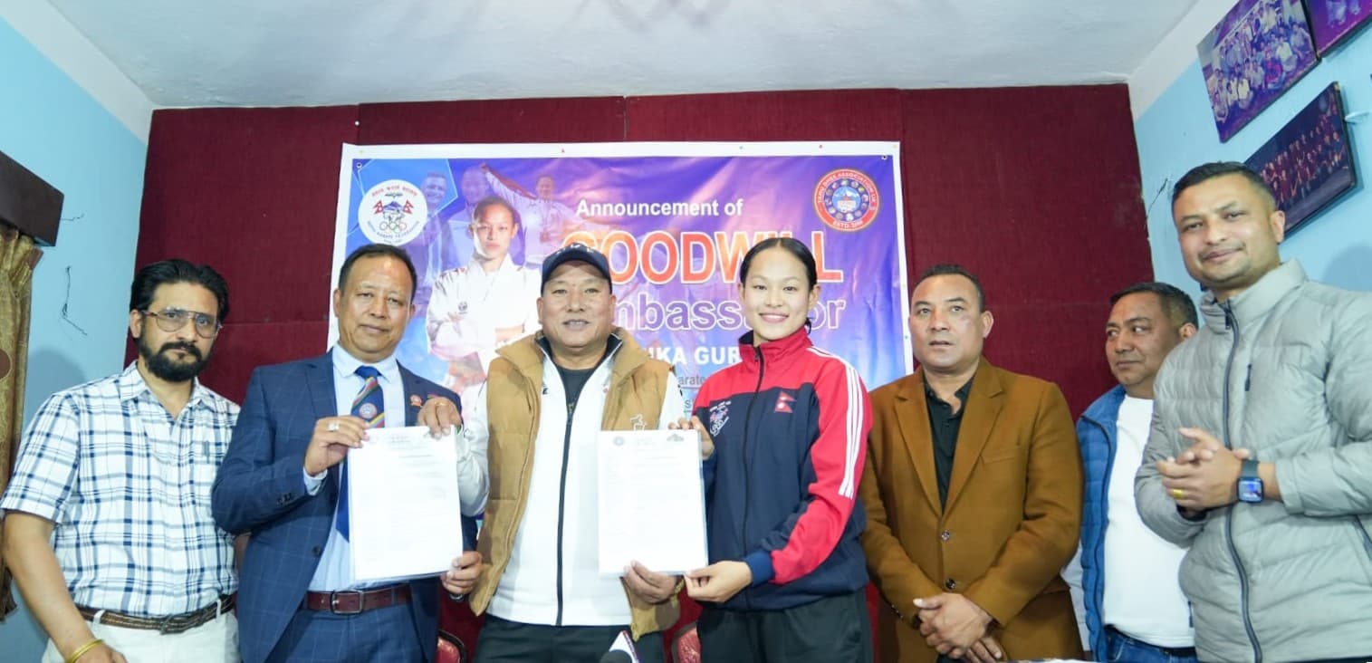 एरिका तमु धीको सद्भावना दूत