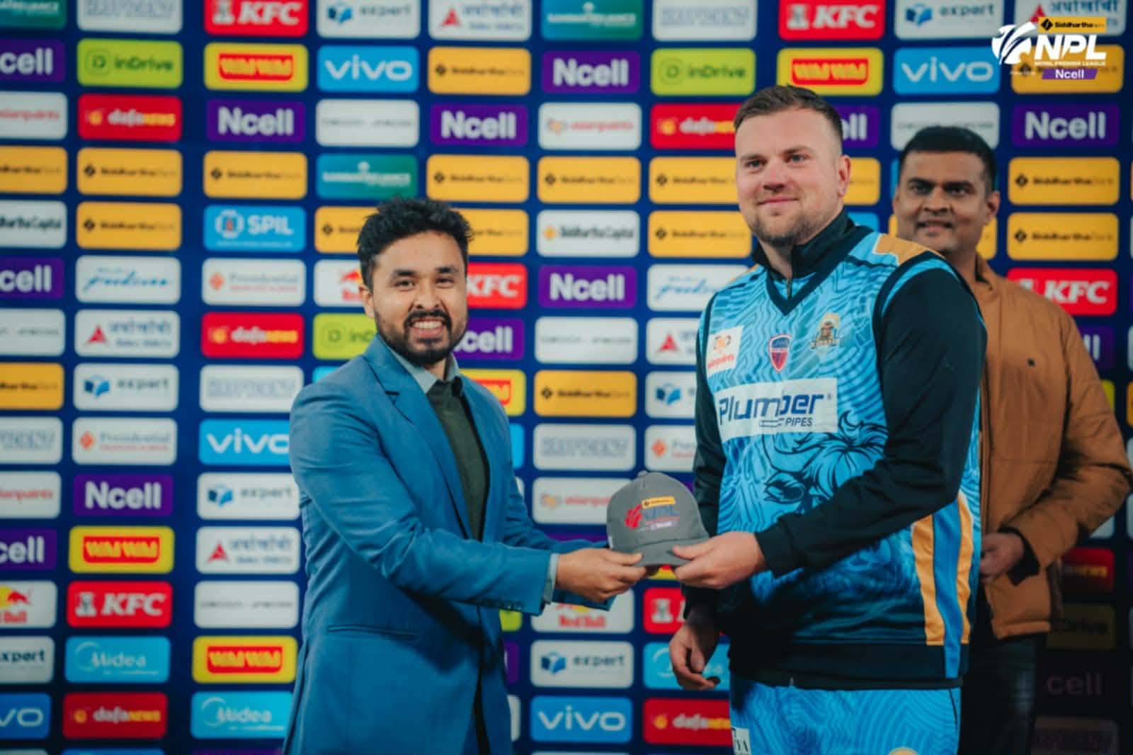 एनपीएल सिजन-२ मा सर्वाधिक रन बनाउने खेलाडीलाई ‘प्रेसिडेन्सियल प्लाटिनम क्याप’