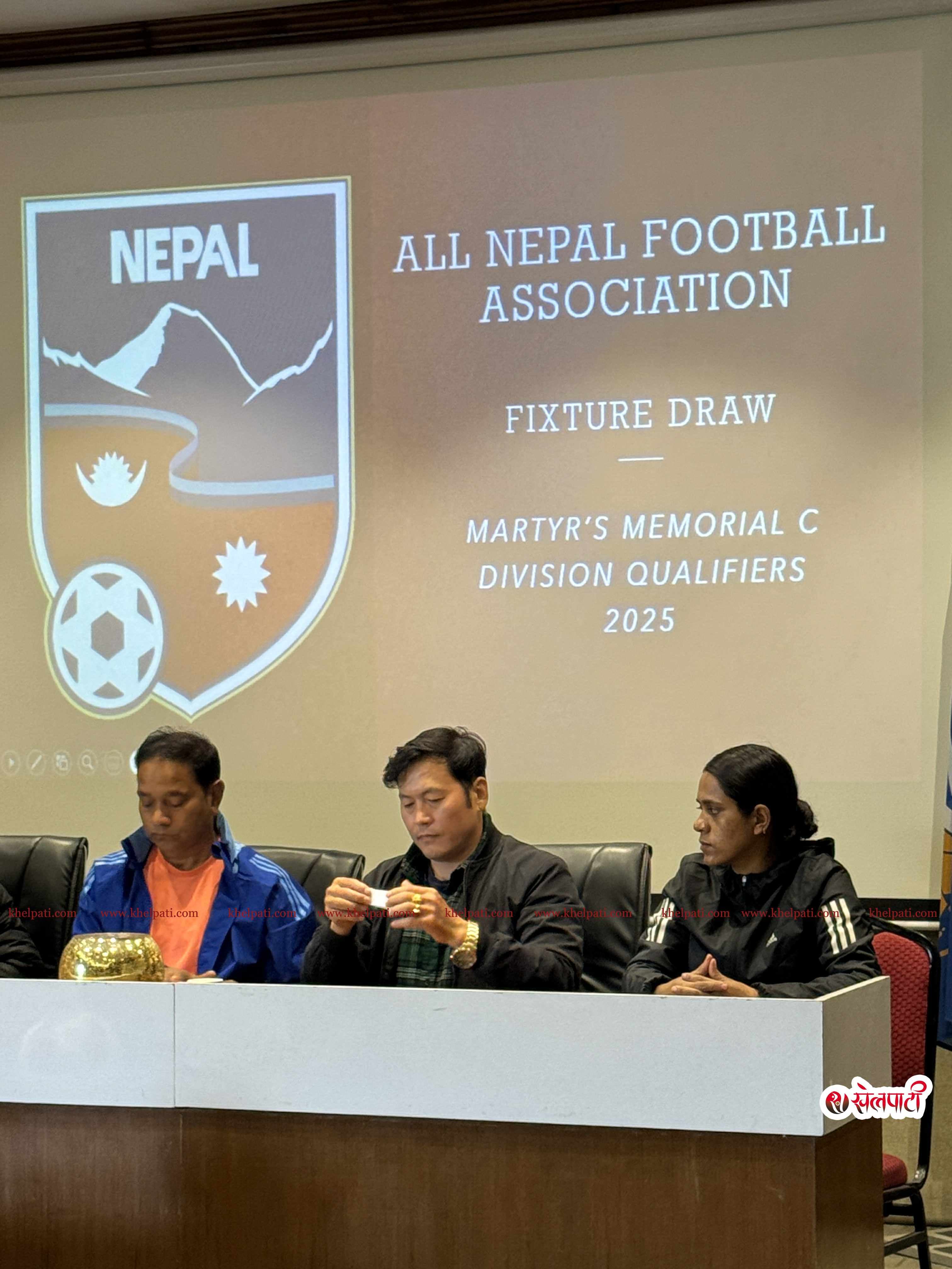 ‘सी’ डिभिजन लिगको उद्घाटन खेलमा नेपालगञ्ज र पाथिभरा भिड्ने