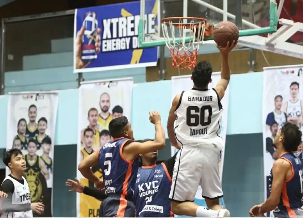 हाउन्ड्समाथि टाइम्सको रोमाञ्चक जित