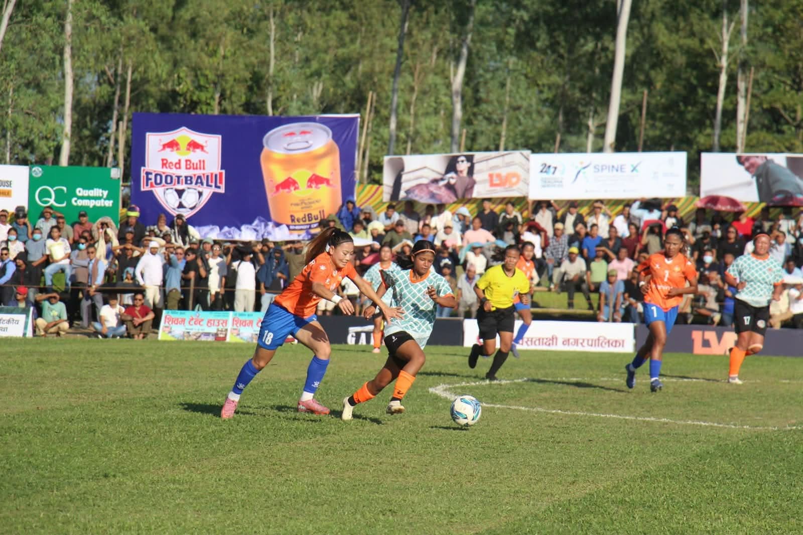 रश्मिको ह्याट्रिकसँगै एपीएफ सेमिफाइनलमा