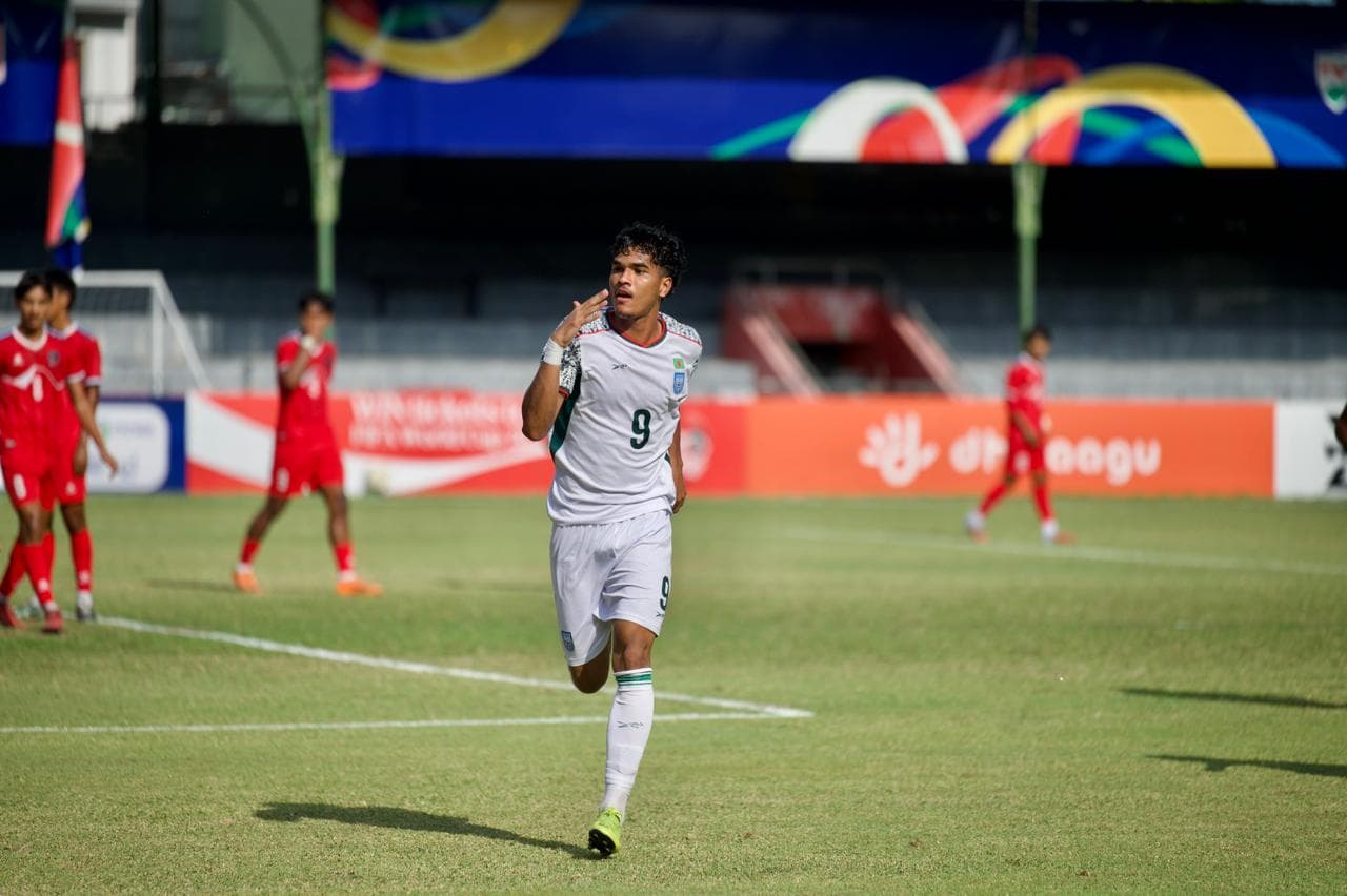 पहिलो हाफमै नेपालले खायो गोल