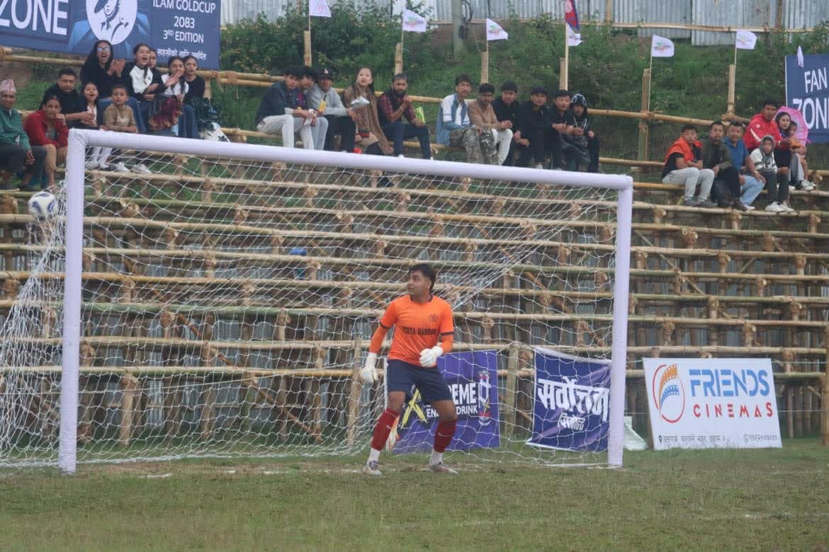 पाँचथरलाई हराउँदै झापा अन्तिम ४ मा प्रवेश