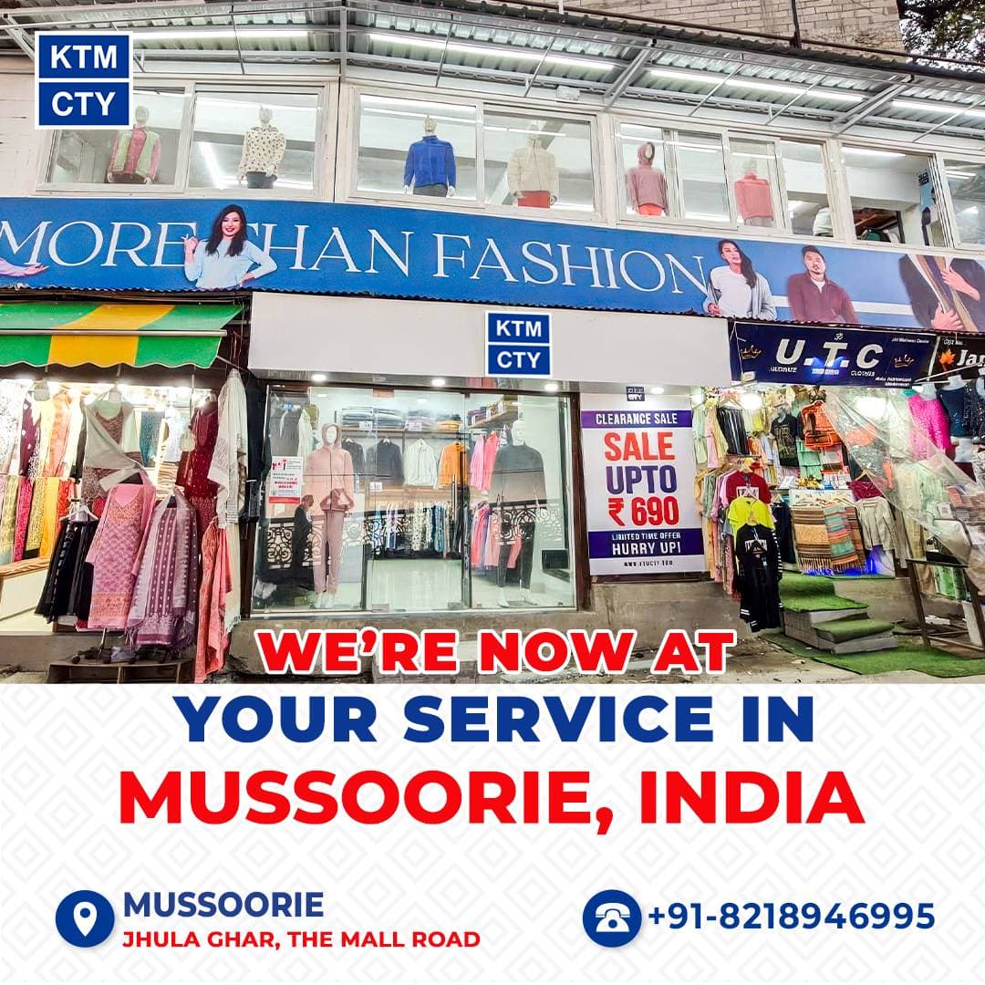 भारतको मुस्सोरीमा केटीएम सिटीको नयाँ आउटलेट