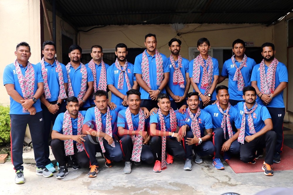 नेपालले दोस्रो अभ्यास खेलमा आज सेन्ट क्रससंग खेल्दै