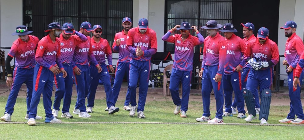 नेपाली क्रिकेट टोली आज मलेसिया प्रस्थान गर्दै