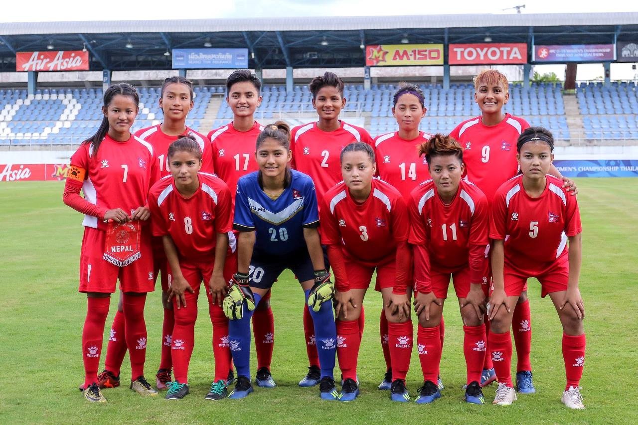 नेपाली यू-१९ महिला टोलीले भुटानको राष्ट्रिय टोलीसंग खेल्ने