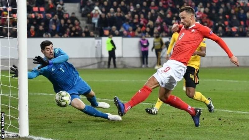 बेल्जियमलाई हराउँदै स्विटजरल्याण्ड सेमिफाईनलमा