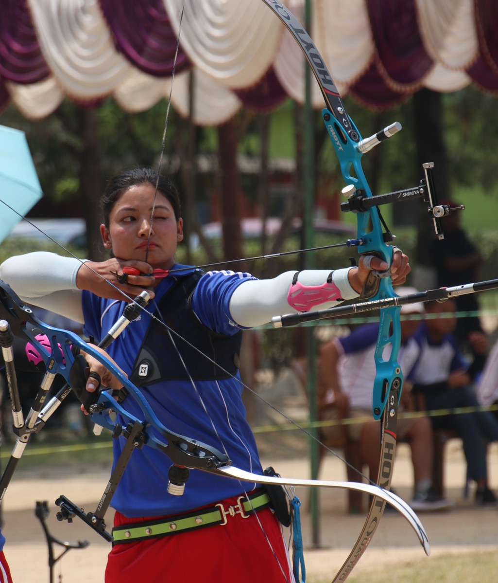 आर्चरीमा अशिम र ज्ञानुलाई स्वर्ण