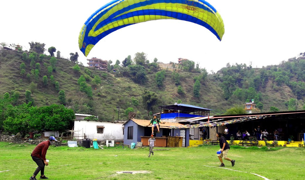 प्याराग्लाईडिङमा आर्मीको अग्रता