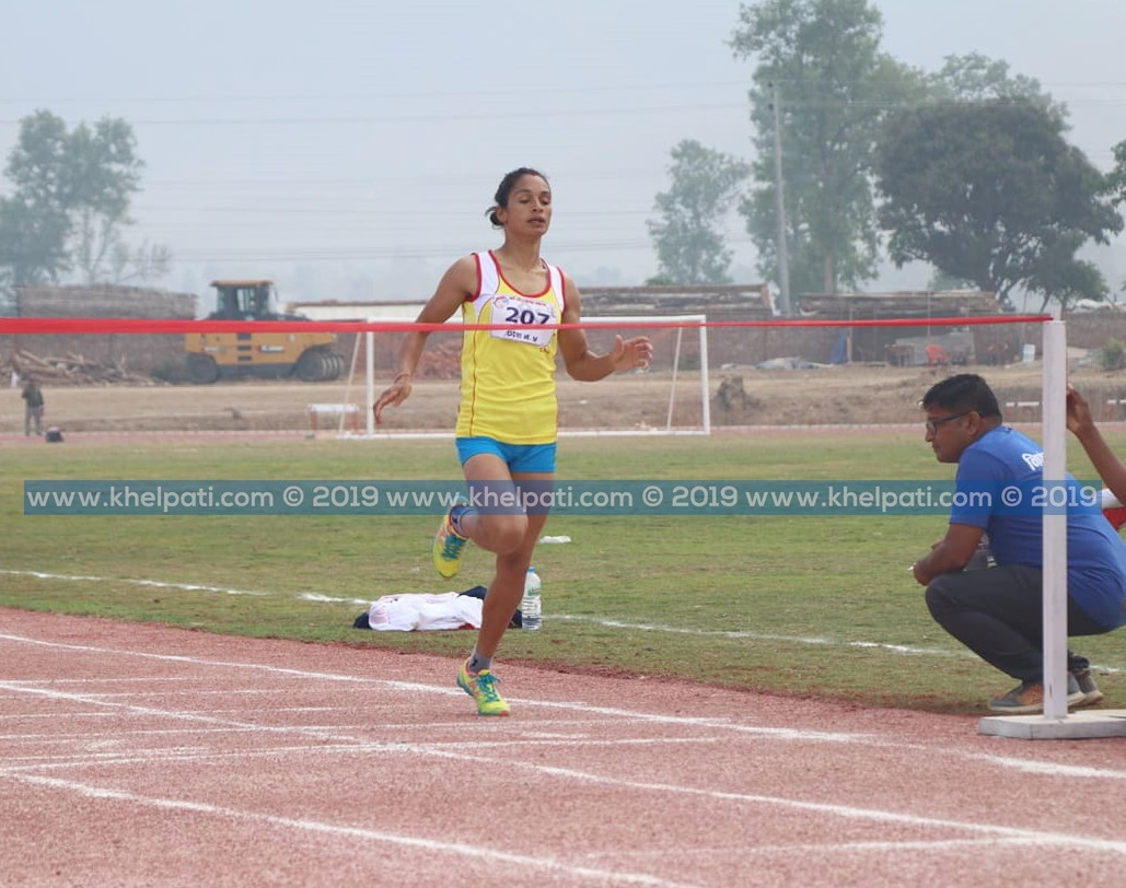 आर्मीका सरस्वती र उमेशलाई स्वर्ण