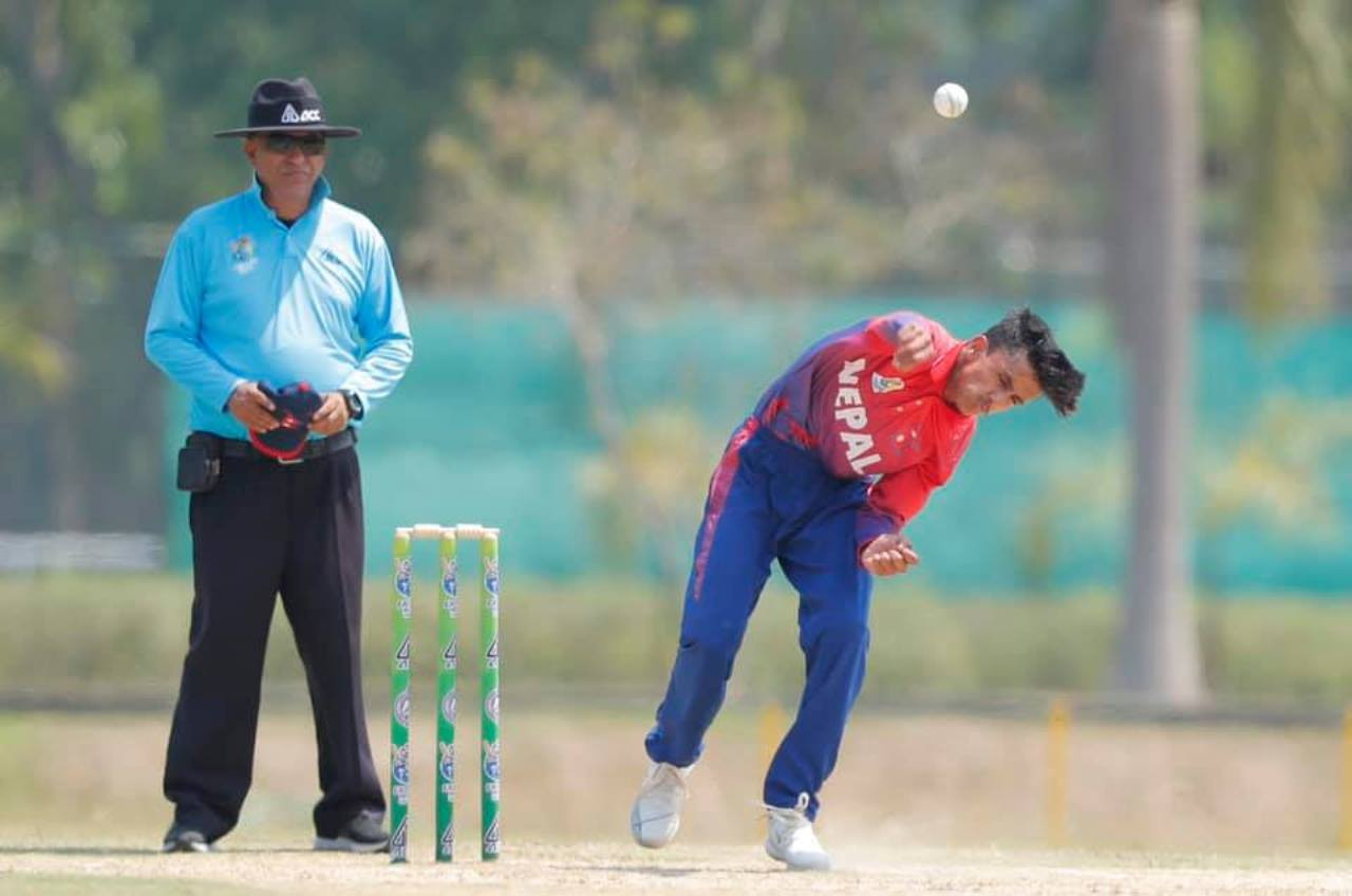 नेपाललाई ८७ रनको सामान्य लक्ष्य