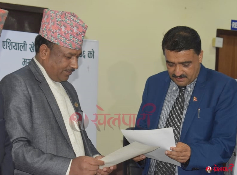 सिलवालले लिए सदस्य सचिवको सपथ