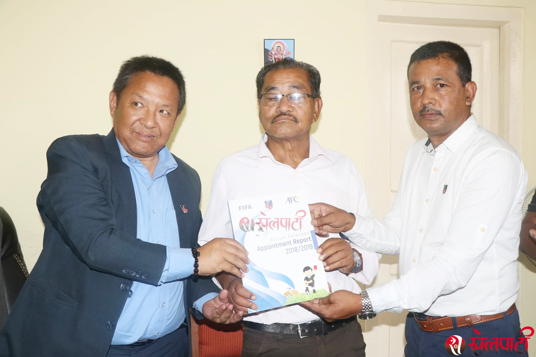रेफ्री कमिटीले बुझायो एन्फालाई वार्षिक प्रतिवेदन