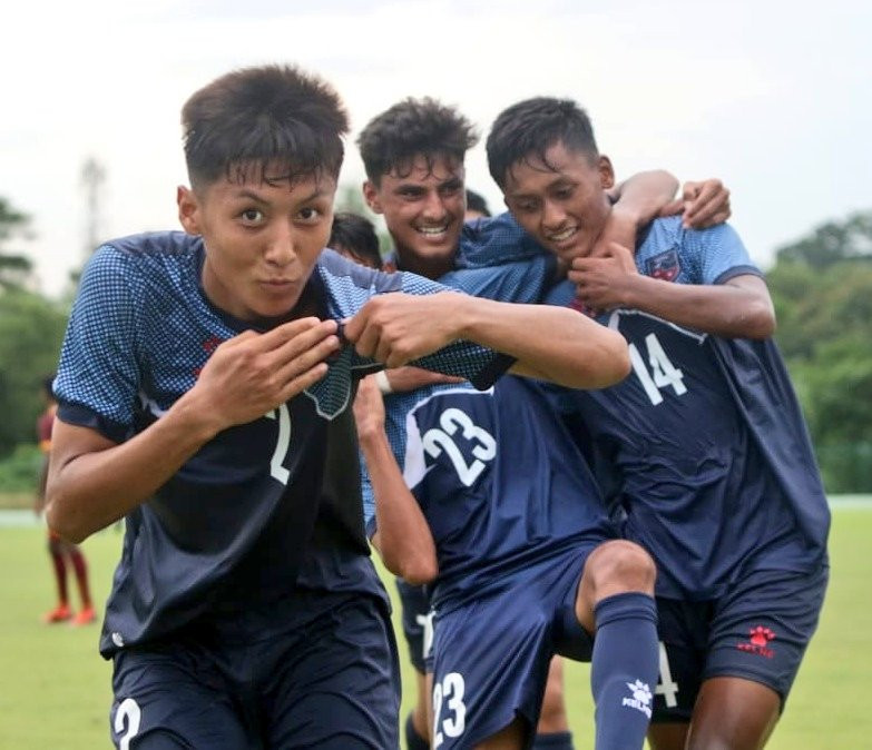साफ यू–१५ च्याम्पियनसिपमा नेपालको पहिलो जित