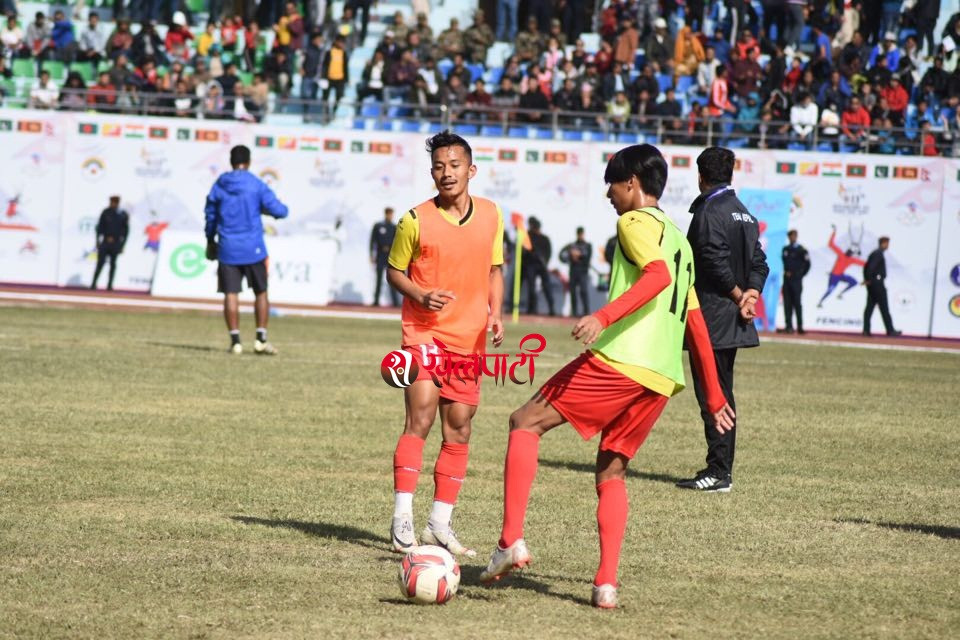 माल्दिभ्ससँग नेपाल १-० ले पछाडी
