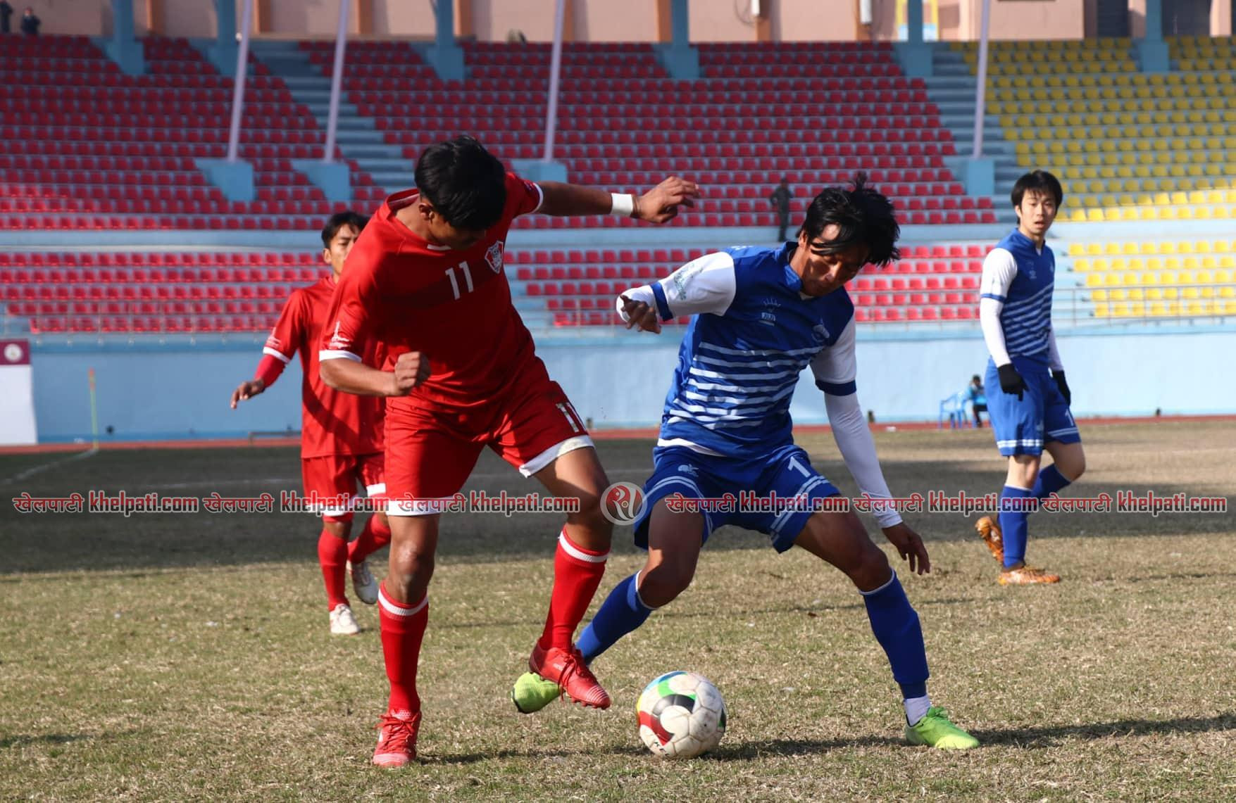 पहिलो हाफमा च्यासल र ब्रिगेडको बराबरी