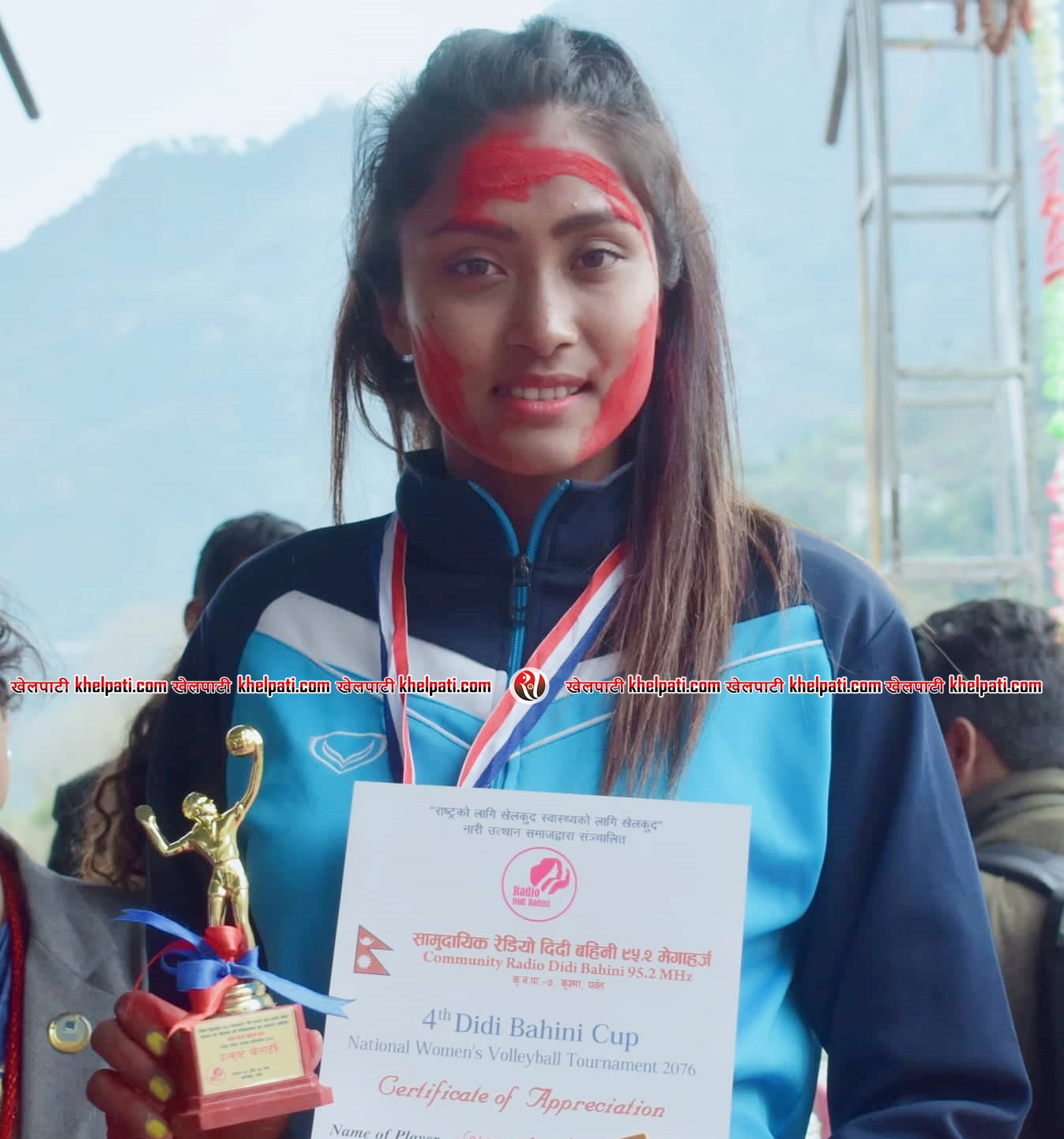 दिदीबहिनी कप महिला भलिबलमा सरस्वती सर्वोकृष्ट