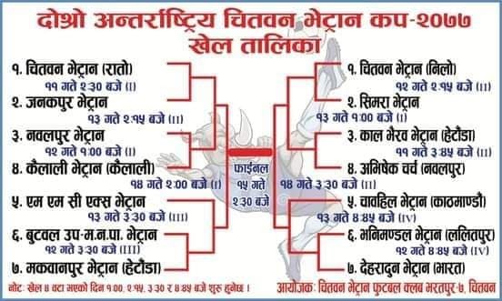 भेट्रान कप फुटबल फागुन ११ बाट