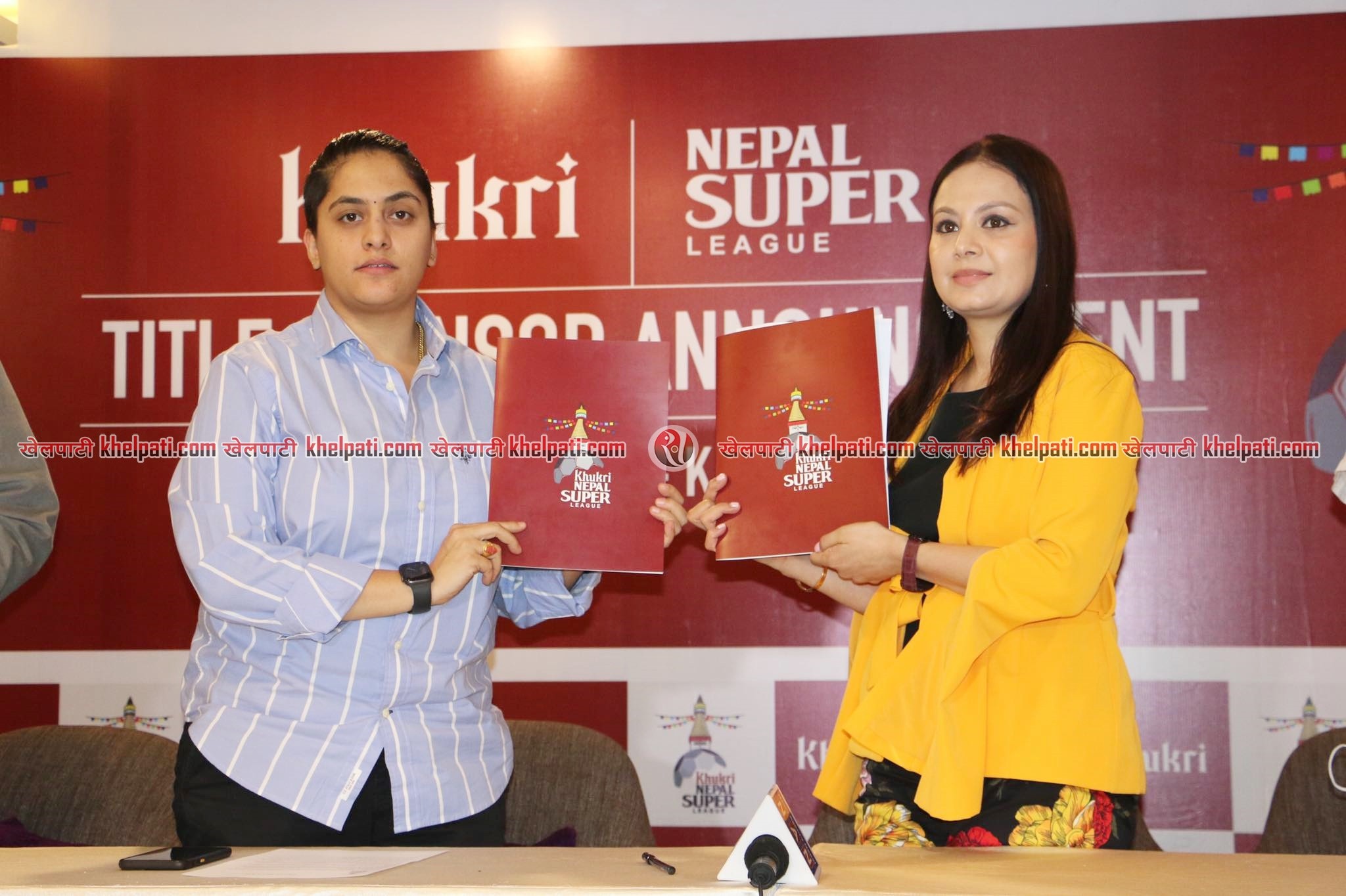 नेपाल सुपर लिगको मुख्य प्रायोजक खुकुरी