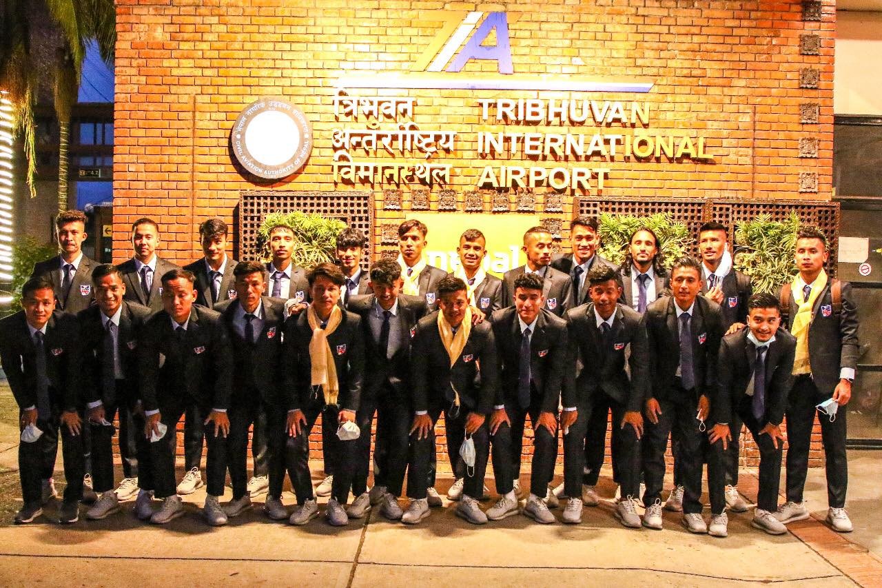राष्ट्रिय फुटबल टिम इराक प्रस्थान