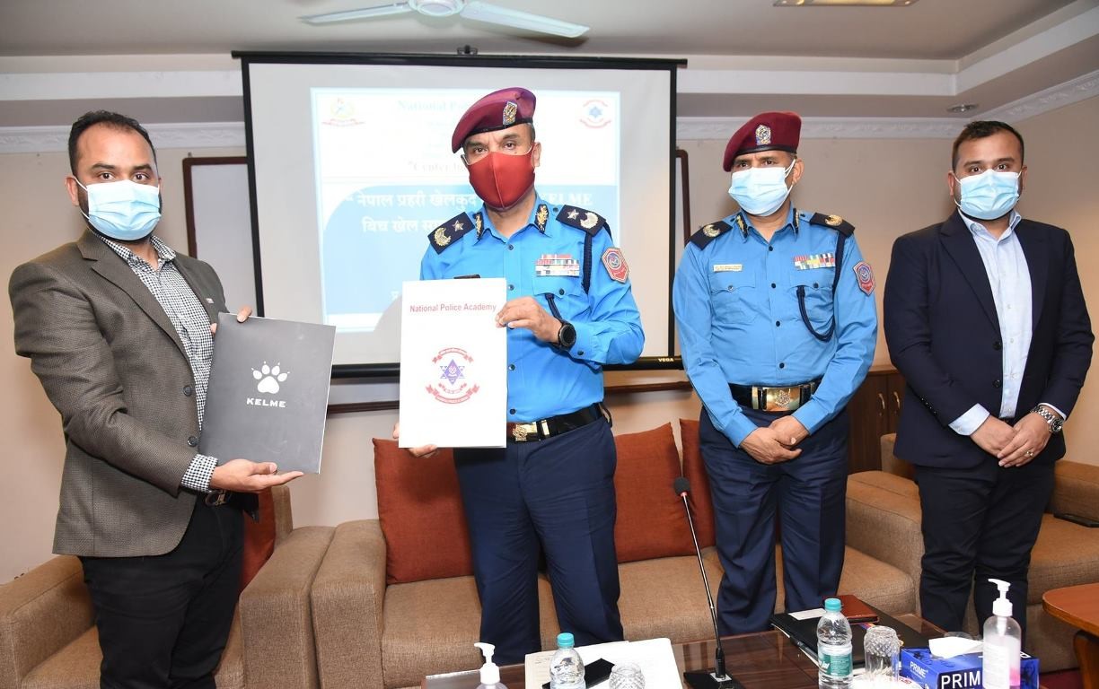 पुलिससंग केल्मीको प्रायोजन सम्झौता