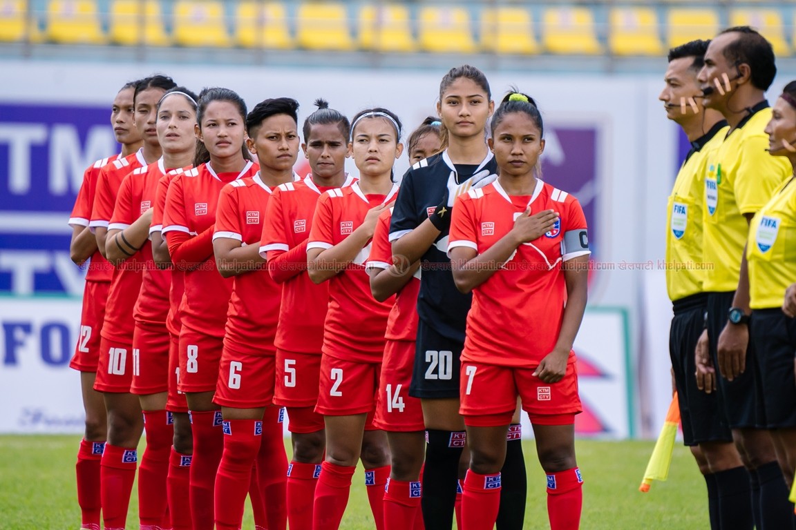 महिला फुटबल टिम आज उज्वेकिस्तान जाँदै  