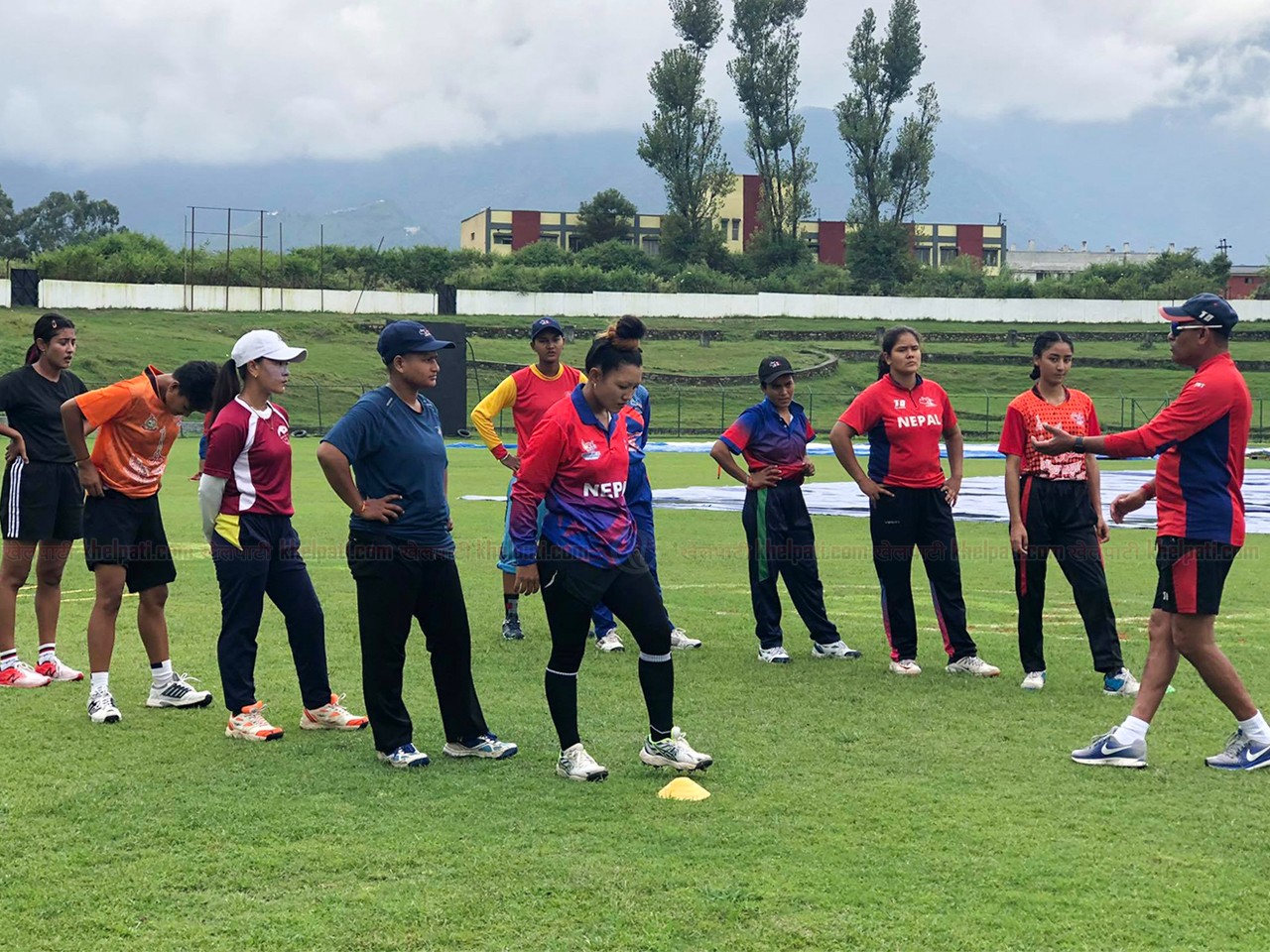 महिला क्रिकेट टिमको बन्द प्रशिक्षण सुरु