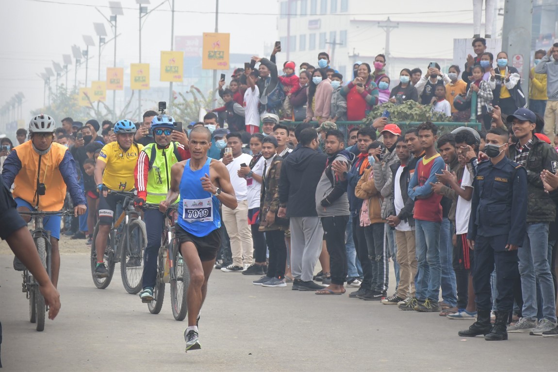 बोगटीलाई नेपालगञ्ज म्याराथनको उपाधि