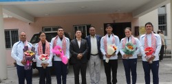 विश्व एक्वेटिक्स च्याम्पियनसिपमा ४ पौडी खेलाडीले प्रतिस्पर्धा गर्ने