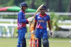 रौनकको शतक, भुटानलाई ३५९ रनको लक्ष्य