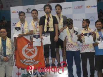 एपीएफका दिपेशलाई दुई स्वर्ण