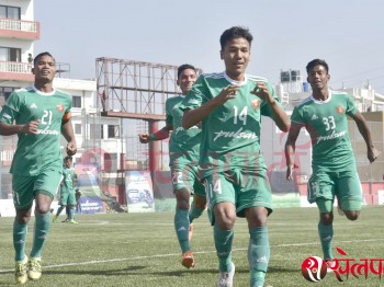 संकटाविरुद्ध फराकिलो जितसंगै आर्मी शीर्ष स्थानमा