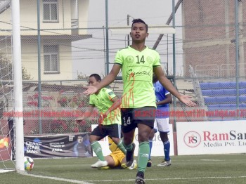 मनाङको अपराजित यात्रामा अन्जनको निर्णायक गोल