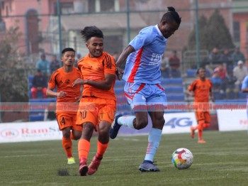 च्यासलविरुद्ध पहिलो हाफमा हिमालयन शेर्पालाई अग्रता
