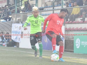 पहिलो हाफमा मनाङलाई रोक्न मछिन्द्र सफल