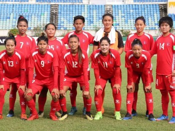 राष्ट्रिय महिला फुटबल टिमले भारतमा अन्तराष्ट्रिय प्रतियोगिता खेल्ने