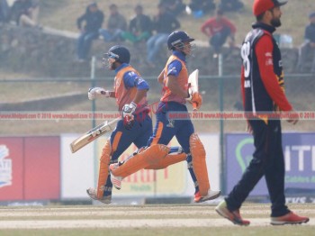 विराटनगरद्वारा काठमाडौंलाई १०१ रनको लक्ष्य