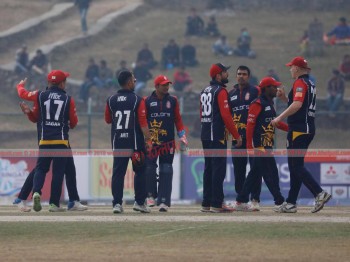 काठमाडौं ईपीएलको क्वालिफायरमा, साविकको विजेता विराटनगर बाहिरियो