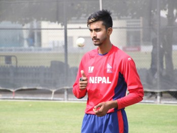 पवनको अर्धशतकमा नेपाल उच्च स्कोरतर्फ