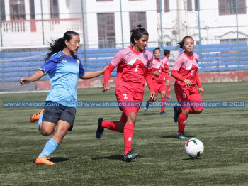 भुटानको राष्ट्रिय टिमसंग नेपाली यू-१९ टोलीको बराबरी