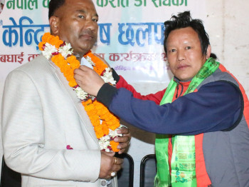 महासचिव केसी सम्मानित