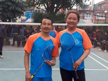 मिन कुमारी र केएल सिंहको जोडीलाई उपाधि